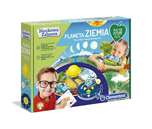 Clementoni 50638 Wissenschaftlicher Spaß Planet Erde Bildungsset für Kinder ab 7 Jahren Polen Version von Clementoni