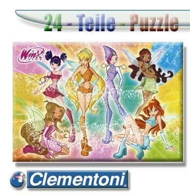 Clementoni 5235438 - Happy Color Winx the six fairies von Clementoni