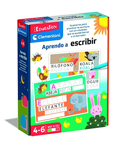 Clementoni 55308 Aprendo a escribir Set, Bunt, S von Clementoni