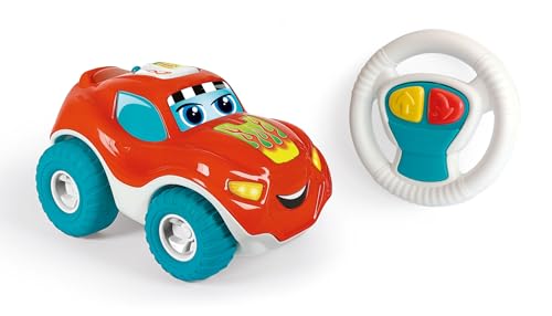 Clementoni - 56180 - Charlie Rent Und Sprechen - RC Auto Mit Fernbedienung Mit Batterien (Französisch Sprache, Niederländische Sprache), Spielzeug Für Kinder, 12-36 Monate, Made In Italien von Clementoni