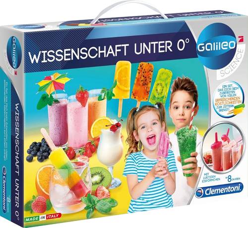 Clementoni 59166 Wissenschaft unter 0° Experimentier-Set von Clementoni