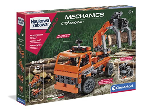 Clementoni - 60992 - Wissenschaftlicher Spaß Bauild Labor LKW-Mechanik Blöcke für Kinder ab 8 Jahren Polen Version Clementoni - 60992 - Wissenschaftlicher Spaß Bauild Labor LKW-Mechanik Blöcke für Kinder ab 8 Jahren Polen Version von Clementoni