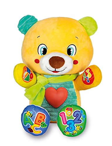 Clementoni 61534 Interaktives Baby Bär Spielzeug für Babys ab 0 Monaten, Mehrfarbig, S von Clementoni