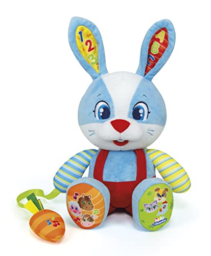 Clementoni 61769 – Baby Interaktiver Hase, Mehrfarbig von Clementoni