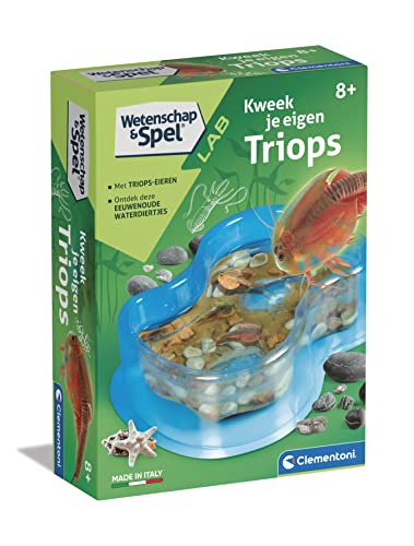 Clementoni 66027 - Wetenschap Kweek Je Triops, Mehrfarbig von Clementoni