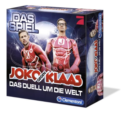 Clementoni 69021.3 - Joko und Klaas - Das Duell um die Welt, Brettspiel von Clementoni