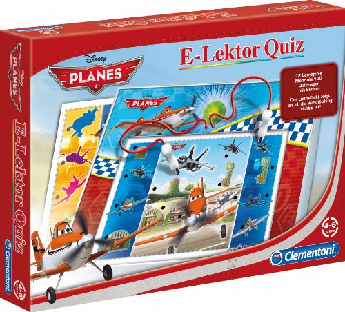 Clementoni 69264.4 - E-Lektor Quiz Planes von Clementoni