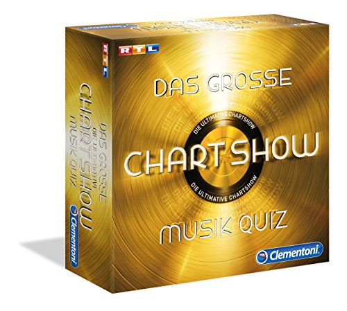 Clementoni 69366.5 - Das große Chartshow Musikquiz von Clementoni