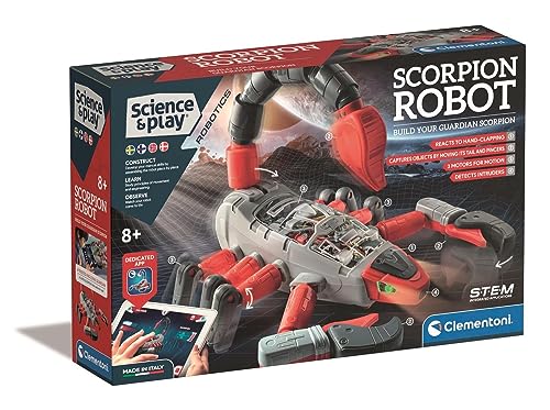 Clementoni - 78811 - Science & Play Robotics - Scorpion Roboter, 8-12 Jahre alt von Clementoni