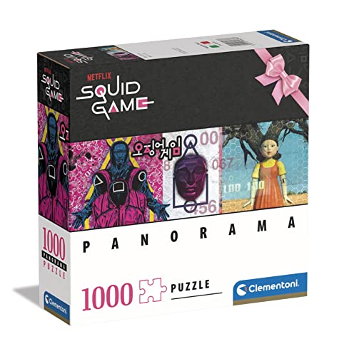 Clementoni 80638 Squid Game 1000 Teile Erwachsene Puzzle Netflix-Made in Italy von Clementoni