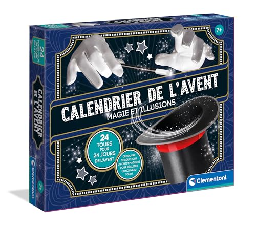 Clementoni | Adventskalender Magie und Illusionen | Kinder 7 Jahre + | Set 24 Zaubertricks | Zauberlehrlinge | illustriertes Handbuch | entwickelt Vertrauen & Kreativität Clementoni | Adventskalender Magie und Illusionen | Kinder 7 Jahre + | Set 24 Zaubertricks | Zauberlehrlinge | illustriertes Handbuch | entwickelt Vertrauen & Kreativität von Clementoni
