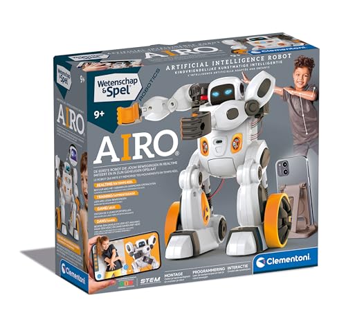 Clementoni Airo EIN Innovativer Roboter, Der Verfügt Über Künstliche Intelligenz, Multicolor - 56205 von Clementoni