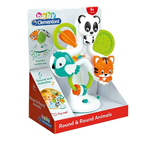 Clementoni Aktivitäts-Rad mit Tieren - Spielzeug für Babys & Kinder ab 10 Monaten, mit Musik & Tierfiguren - Sensorik- & Motorikspielzeug 17261 Clementoni Aktivitäts-Rad mit Tieren - Spielzeug für Babys & Kinder ab 10 Monaten, mit Musik & Tierfiguren - Sensorik- & Motorikspielzeug 17261 von Clementoni