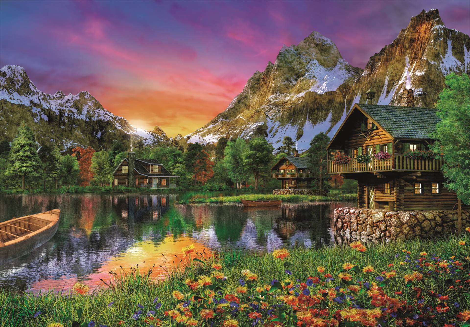 Clementoni Alpine Lake 6000 Teile Puzzle Clementoni-36531 Clementoni Alpine Lake 6000 Teile Puzzle Clementoni-36531 von Clementoni
