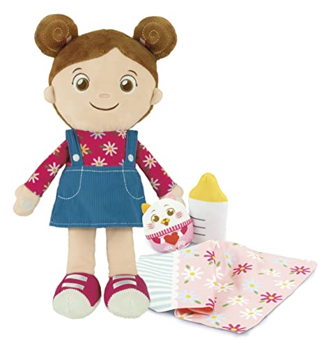 Clementoni - 17737 - My Soft Doll, Olivia - Kuschelpuppe, Weiche Stoffpuppe Für Babys Ab 1 Jahren, Geschenk Zur Geburt von Clementoni