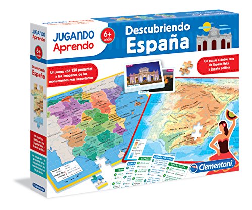 Clementoni – Aprendo Spielen, Entdecken Spanien (55119.4) Entdecke Spanien von Clementoni