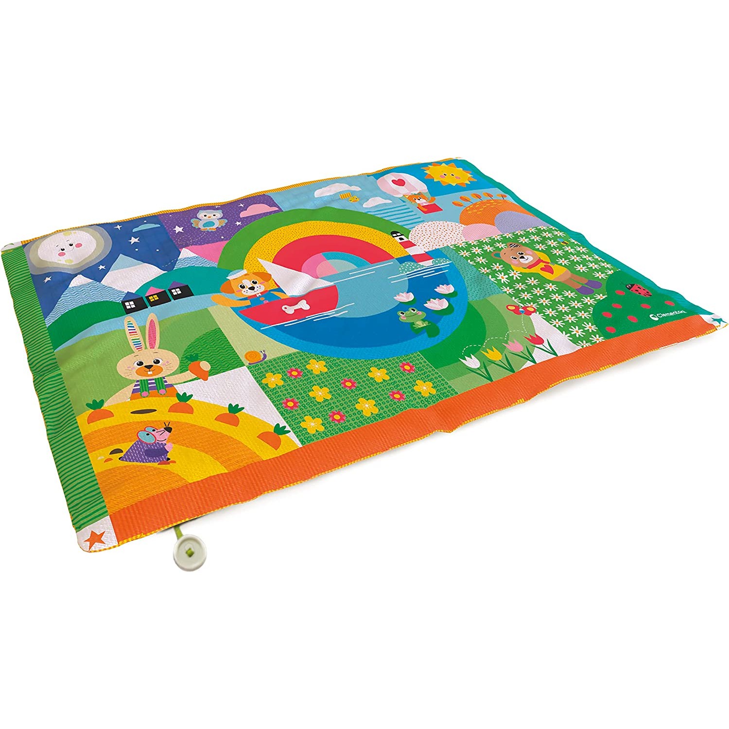 Clementoni Baby Friends Weicher Spielmattenteppich von Clementoni