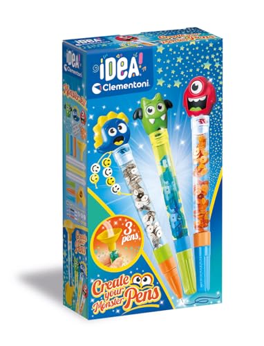 Clementoni Idea Deine Stift-Kreationen Monster - DIY Stifte-Set mit Monster-Accessoires - Bastelset zum Stifte selber machen, Kreativspielzeug & Geschenk-Set für Kinder ab 6 Jahren, 18828 Clementoni Idea Deine Stift-Kreationen Monster - DIY Stifte-Set mit Monster-Accessoires - Bastelset zum Stifte selber machen, Kreativspielzeug & Geschenk-Set für Kinder ab 6 Jahren, 18828 von Clementoni