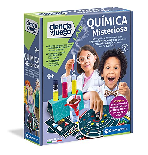 Clementoni Ciencia y Juego 55415 Wissenschaft und Experimente Spiel, bunt von Clementoni