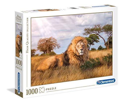 Clementoni 39479 Der König – Puzzle 1000 Teile, buntes Geschicklichkeitsspiel für die ganze Familie, Erwachsenenpuzzle ab 9 Jahren von Clementoni