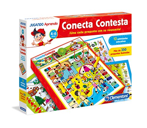 Clementoni - Conecta Contesta, Lernspiel (653805), Modelle von Clementoni