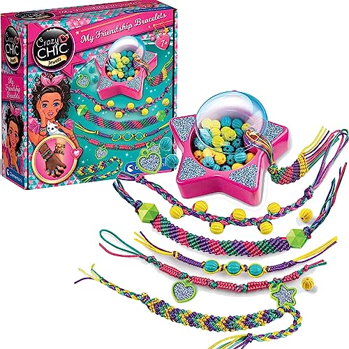 Clementoni Crazy Chic Bracelet Making Kit Freundschaftsarmbänder von Clementoni