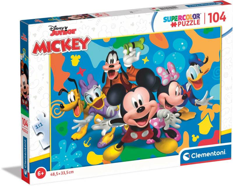 Clementoni Disney Mickey and Friends Puzzle 104 Teile von Clementoni