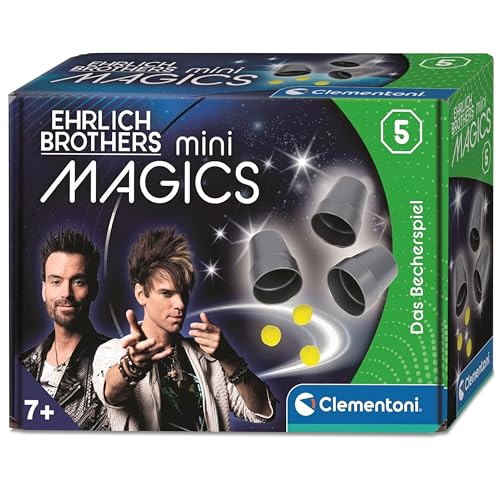 Clementoni Ehrlich Brothers miniMagics Das Becher-Spiel - Zauberset für Kinder ab 7 Jahren - Zauberkasten als Einstieg in die Magie & Illusion - 59446 Clementoni Ehrlich Brothers miniMagics Das Becher-Spiel - Zauberset für Kinder ab 7 Jahren - Zauberkasten als Einstieg in die Magie & Illusion - 59446 von Clementoni