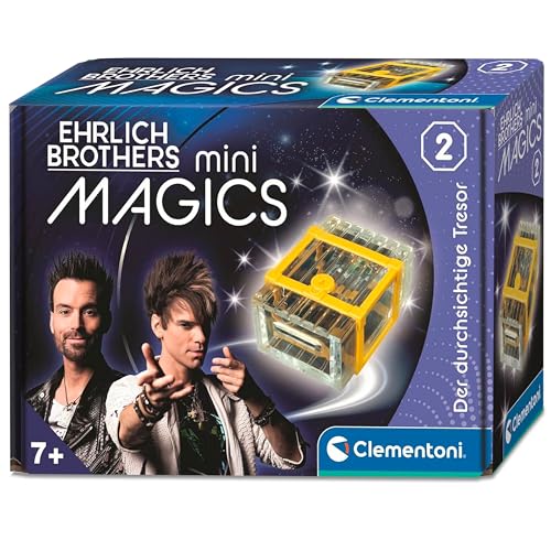 Clementoni Ehrlich Brothers miniMagics Der durchsichtige Tresor - Zaubertrick für Kinder ab 7 Jahren - Mini-Zauberbox als Einstieg in die Magie & Illusion - 59388 Clementoni Ehrlich Brothers miniMagics Der durchsichtige Tresor - Zaubertrick für Kinder ab 7 Jahren - Mini-Zauberbox als Einstieg in die Magie & Illusion - 59388 von Clementoni