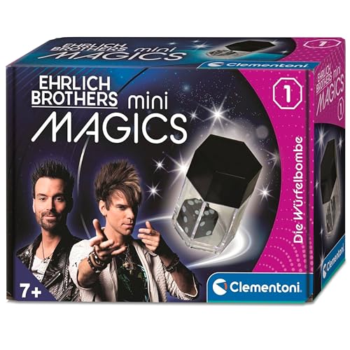 Clementoni Ehrlich Brothers miniMagics Die Würfelbombe - Zaubertrick für Kinder ab 7 Jahren - Mini-Zauberkasten als Einstieg in die Magie & Illusion - 59387 Clementoni Ehrlich Brothers miniMagics Die Würfelbombe - Zaubertrick für Kinder ab 7 Jahren - Mini-Zauberkasten als Einstieg in die Magie & Illusion - 59387 von Clementoni
