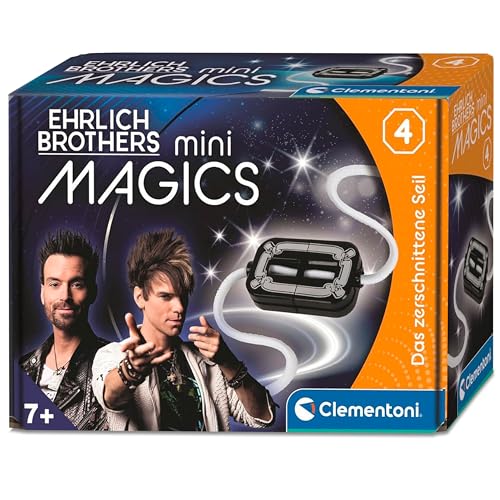 Clementoni Ehrlich Brothers miniMagics Das zerschnittene Seil - Zauberset für Kinder ab 7 Jahren - Zauberbox als Einstieg in die Magie & Illusion - 59390 Clementoni Ehrlich Brothers miniMagics Das zerschnittene Seil - Zauberset für Kinder ab 7 Jahren - Zauberbox als Einstieg in die Magie & Illusion - 59390 von Clementoni
