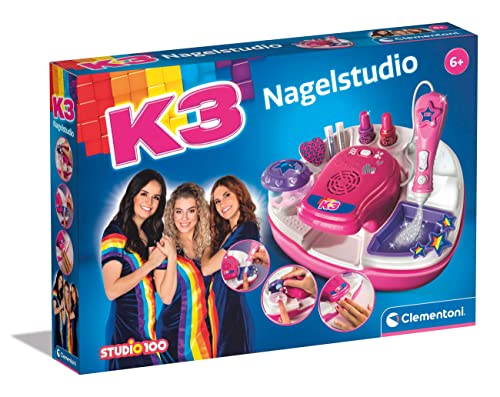 Clementoni Farben & Handwerk, K3 - Nagelstudio, 6-10 Jahre - 56147 von Clementoni