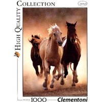 Clementoni - High Quality Collection - Running horses, 1000 Teile von Clementoni