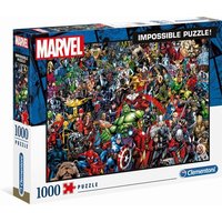 Clementoni - Impossible Puzzle - Marvel Universe, 1000 Teile von Clementoni