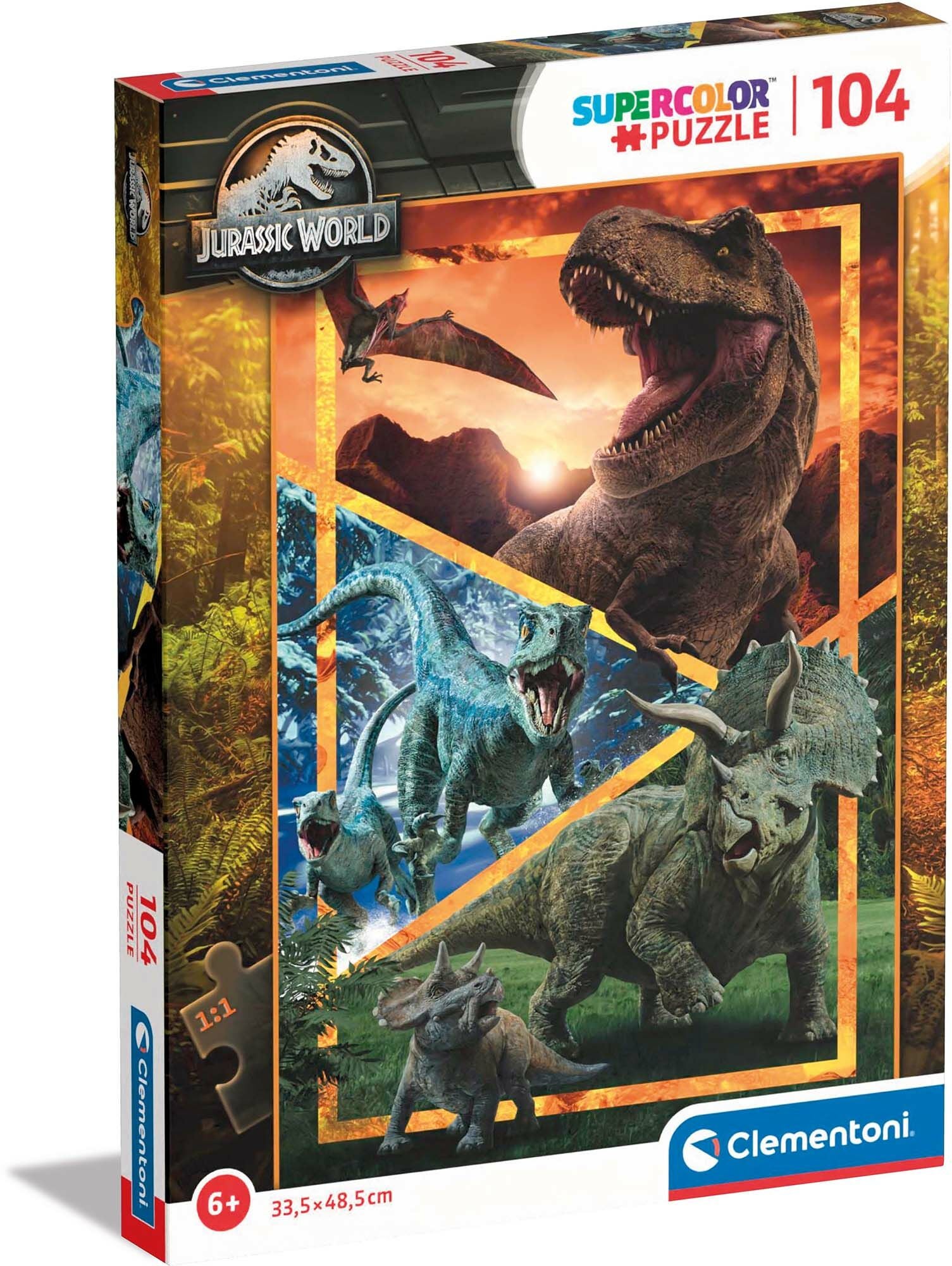 Clementoni Jurassic World Puzzle 104 Teile von Clementoni