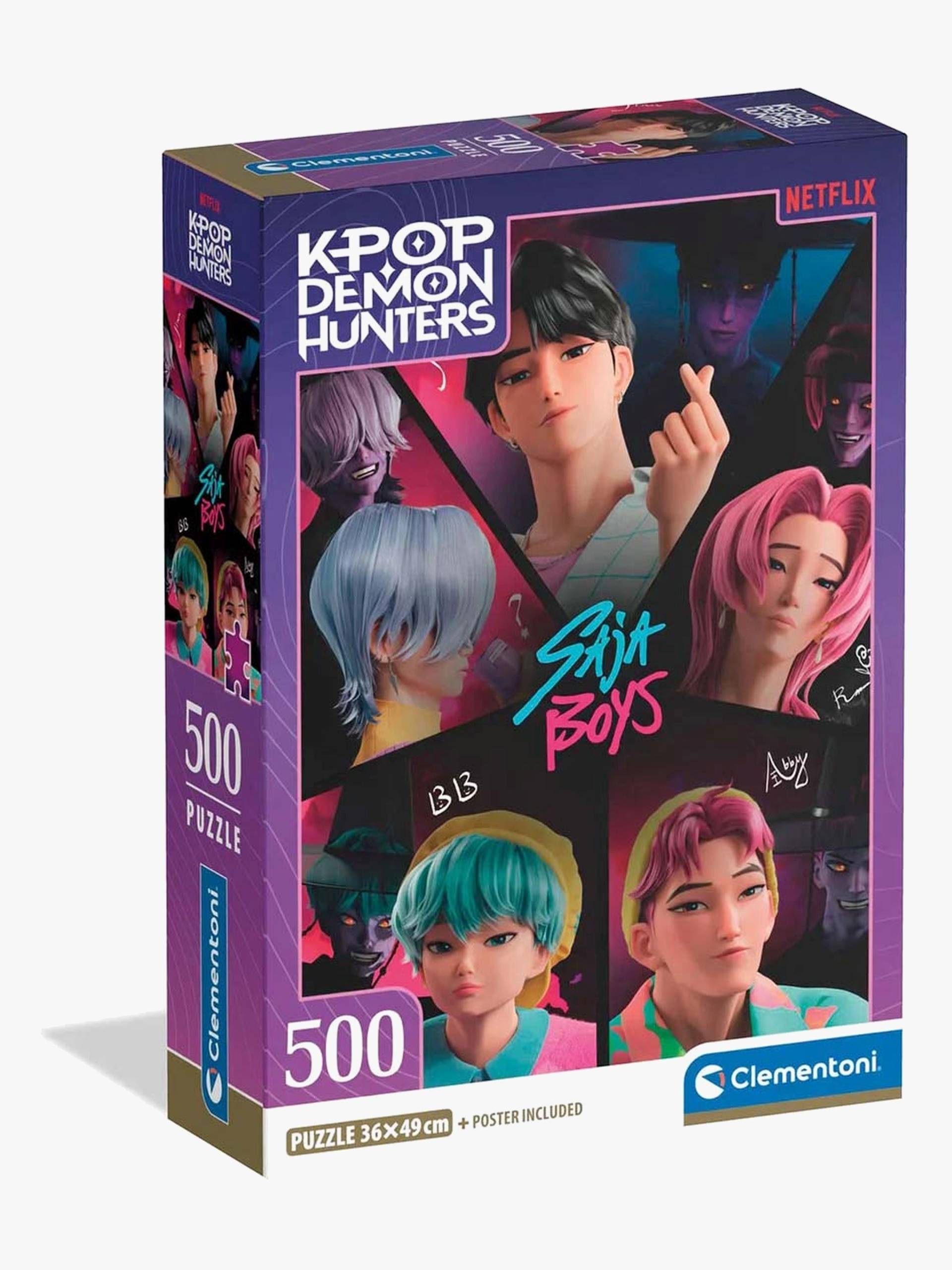 Clementoni K-Pop Demon Hunters Puzzle 500 Teile Clementoni K-Pop Demon Hunters Puzzle 500 Teile von Clementoni