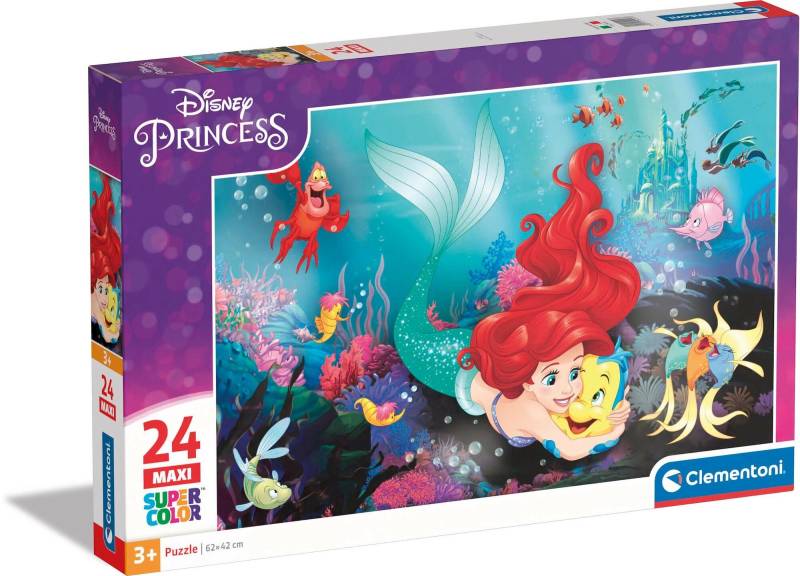 Clementoni Maxi Disney Princess Little Mermaid Puzzle 24 Teile von Clementoni