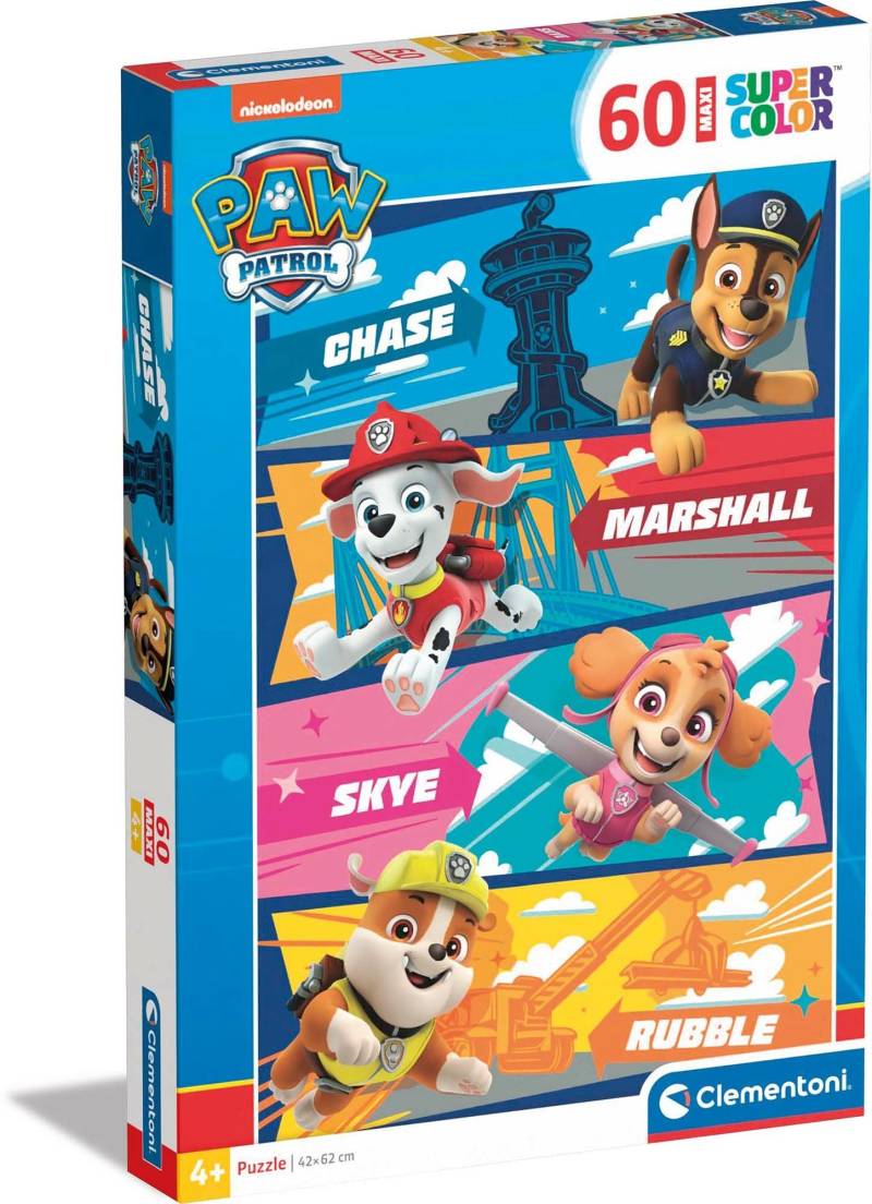 Clementoni Maxi Paw Patrol Puzzle 60 Teile von Clementoni