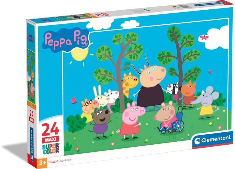 Clementoni Maxi Puzzle Peppa Wutz 24 Teile von Clementoni