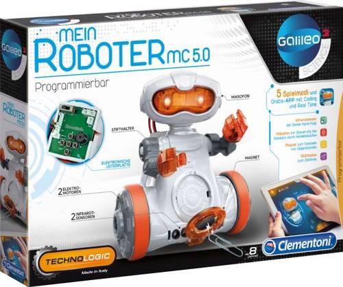 Clementoni Mein Roboter MC 5 Roboter Bausatz von Clementoni
