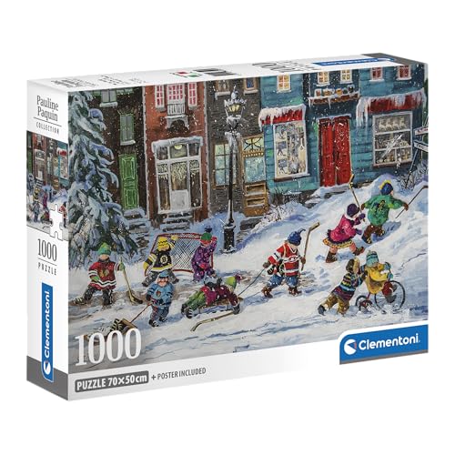 Clementoni - Puzzle 1000 Teile - Pauline Paquin Collection - Das Spiel des Jahrhunderts - Poster enthalten - Endgröße 70 x 50 cm - Kompakte Box - ab 14 Jahren bis Erwachsene - 83016 Clementoni - Puzzle 1000 Teile - Pauline Paquin Collection - Das Spiel des Jahrhunderts - Poster enthalten - Endgröße 70 x 50 cm - Kompakte Box - ab 14 Jahren bis Erwachsene - 83016 von Clementoni