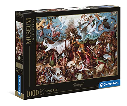 Clementoni - 39662 - Museum Collection Puzzle - The Fall of The Rebel A. - Puzzle 1000 Teile ab 10 Jahren, Erwachsenenpuzzle mit Wimmelbild, Geschicklichkeitsspiel für die ganze Familie, Medium von Clementoni