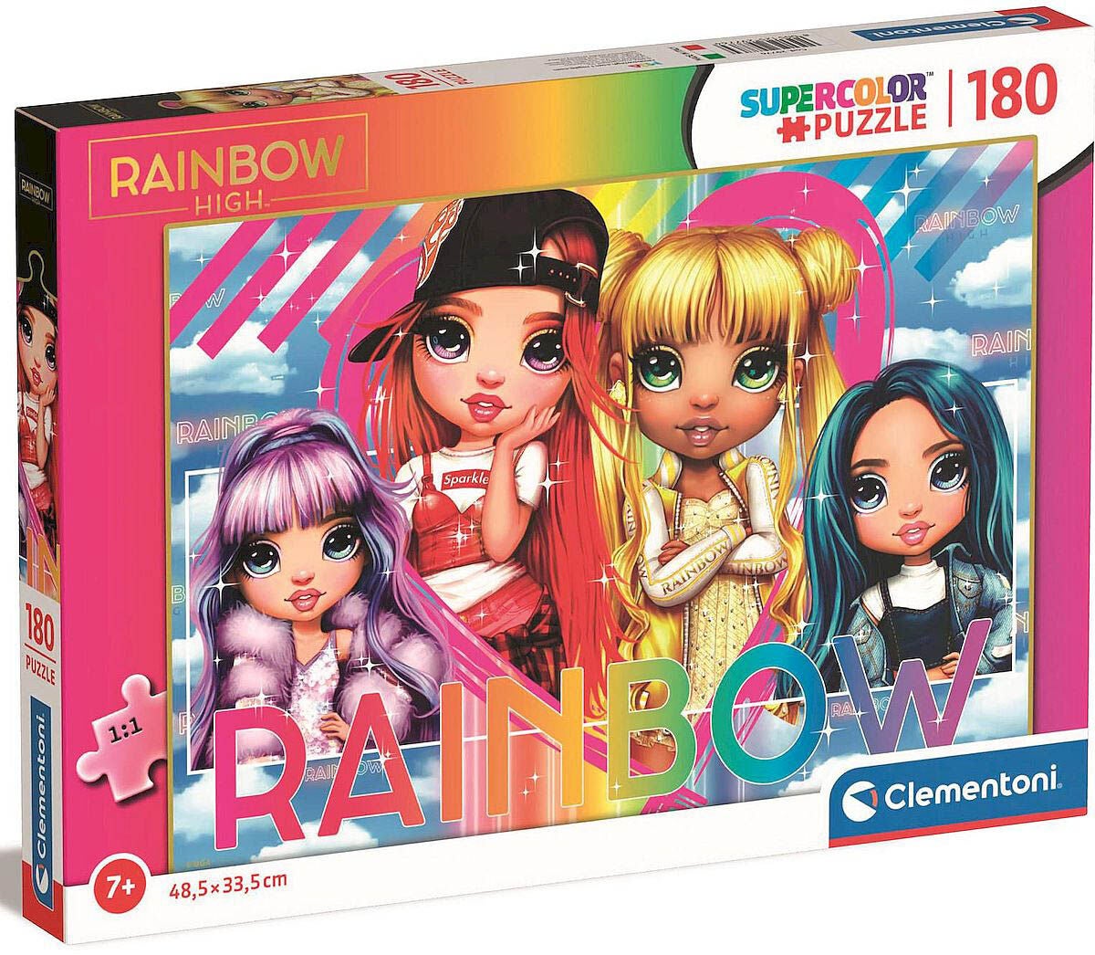 Clementoni Rainbow High Puzzle 180 Teile von Rainbow High