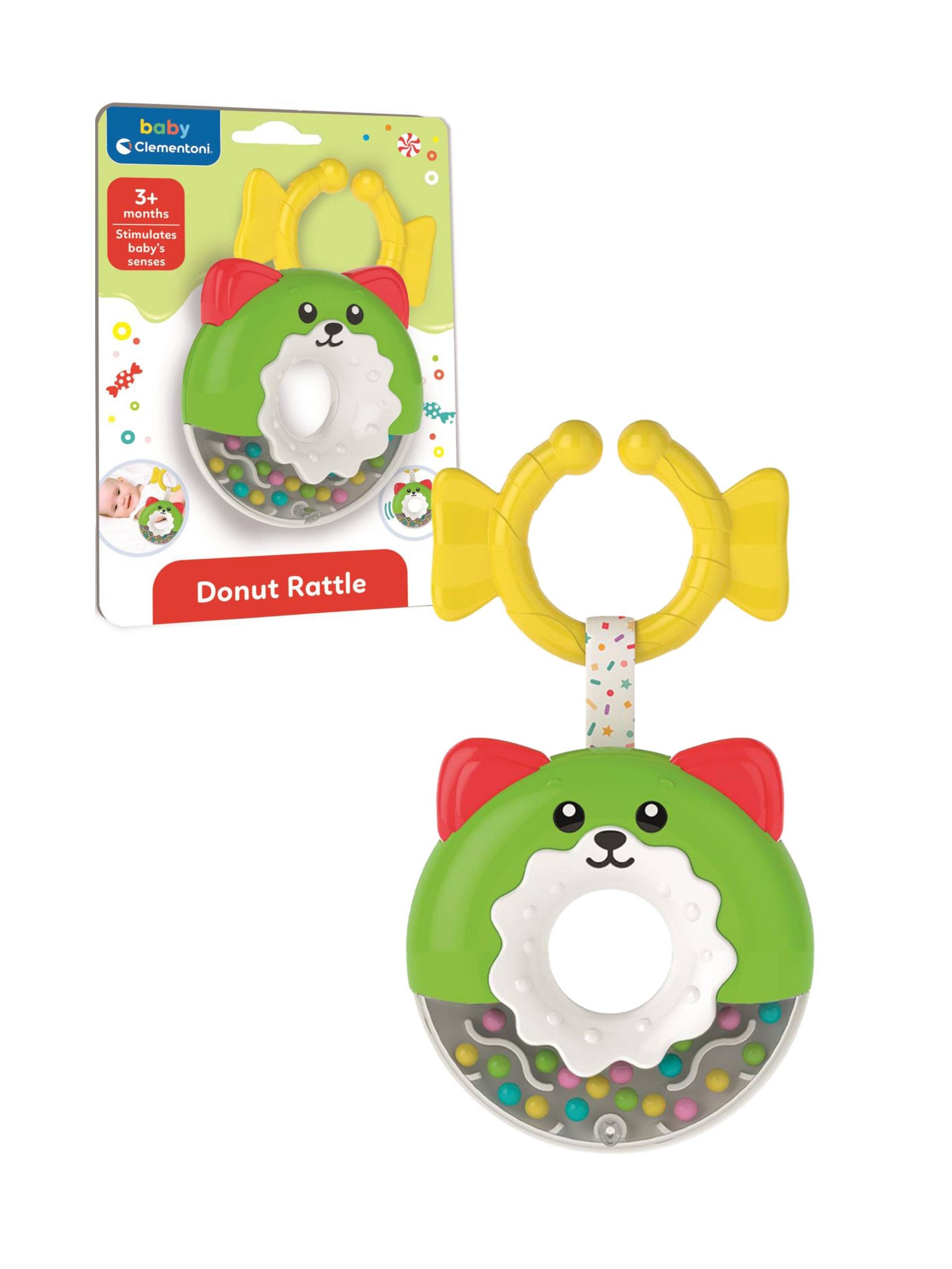 Clementoni Rassel Donut, Babyspielzeug Clementoni Rassel Donut, Babyspielzeug von Clementoni