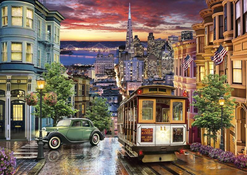 Clementoni San Francisco 3000 Teile Puzzle Clementoni-33547 von Clementoni