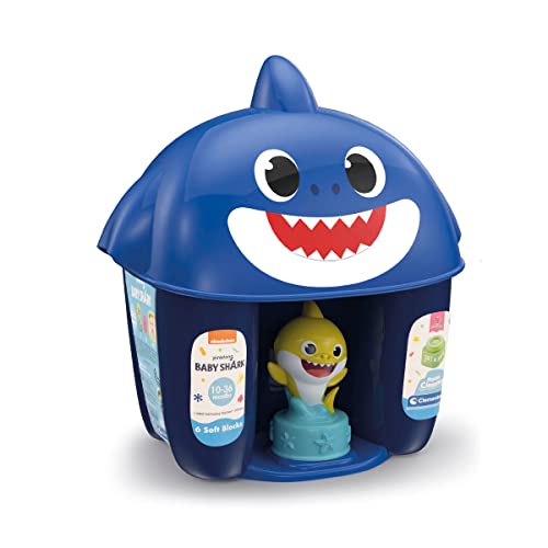 Clementoni - Soft Clemmy-Baby Shark-Eimer mit Figuren Set Bausteine Made in Italy, 10 Monate, 17425 Clementoni - Soft Clemmy-Baby Shark-Eimer mit Figuren Set Bausteine Made in Italy, 10 Monate, 17425 von Clementoni