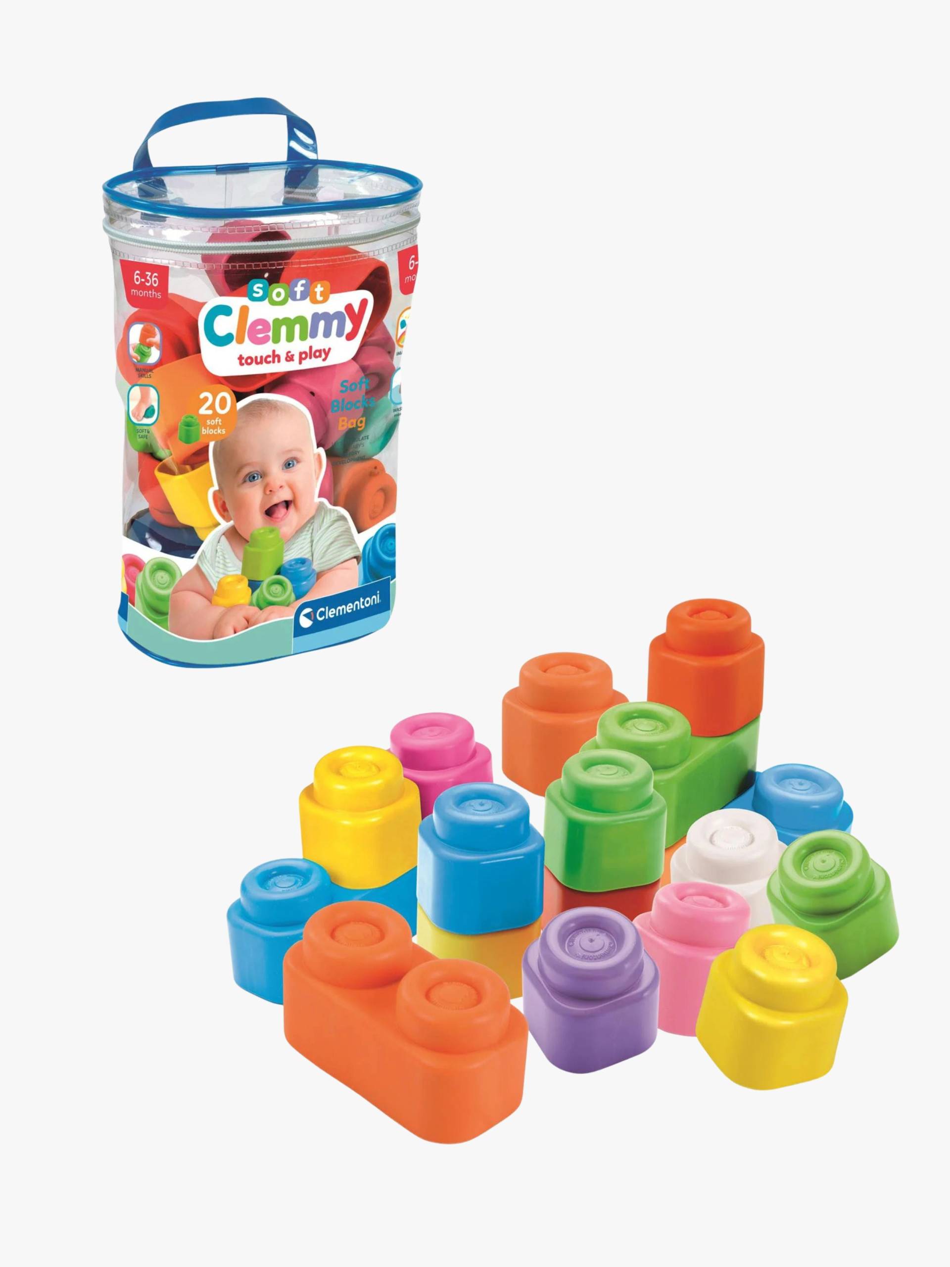 Clementoni Soft Clemmy Bauklötze 20 Teile, Babyspielzeug Clementoni Soft Clemmy Bauklötze 20 Teile, Babyspielzeug von Clementoni
