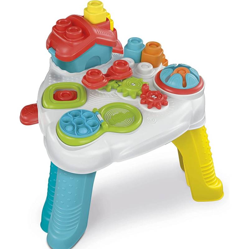 Clementoni Soft Clemmy Touch Activity Table, Discover & Play Sensory Table von Clementoni