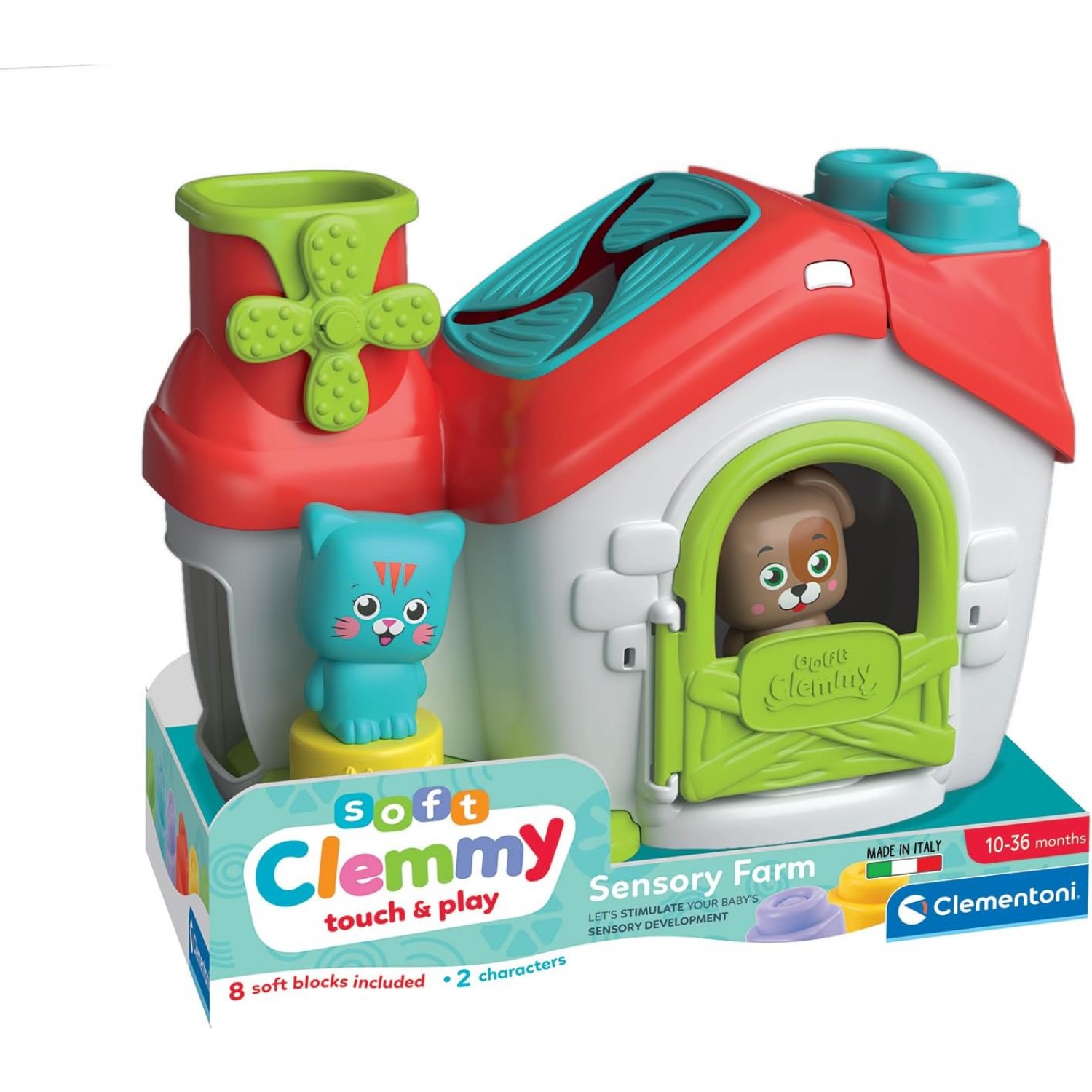 Clementoni Soft Clemmy Touch & Play Sensory Farm von Clementoni