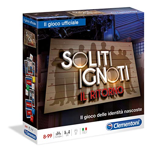 Clementoni Soliti Ignote, Brettspiel, Mehrfarbig, 11499 von Clementoni